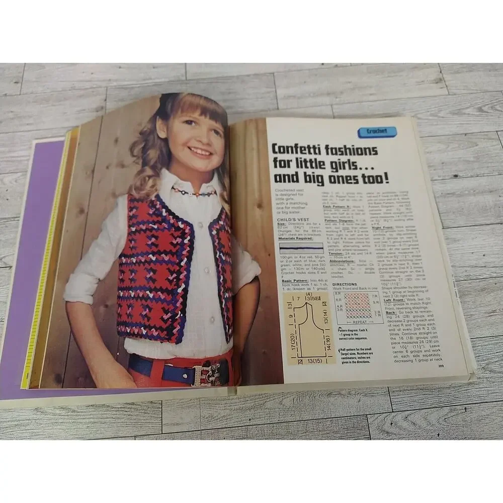 Retro 1970s MAKE IT YOURSELF Step-By-step Crafts Needlework‎ V.3 TRENDY Vintage